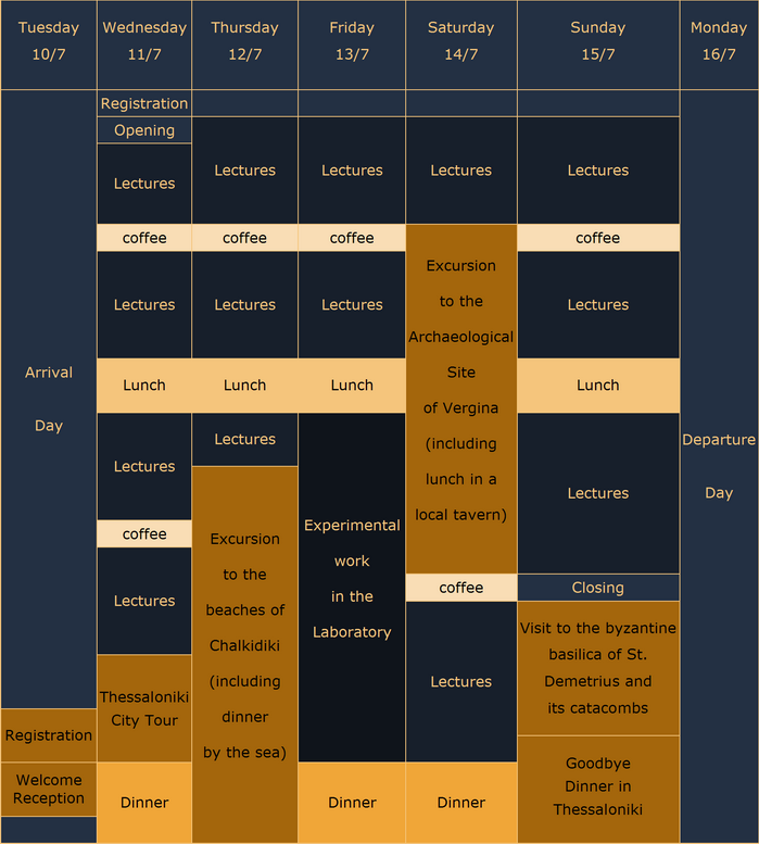 Tentative school program